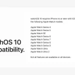 WatchOS 10 Supported Devices