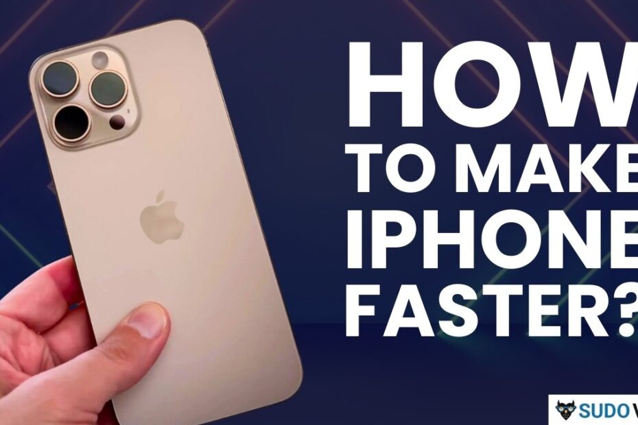 Speed Up an iPhone Performance, how to make iphone faster, improve iphone performance