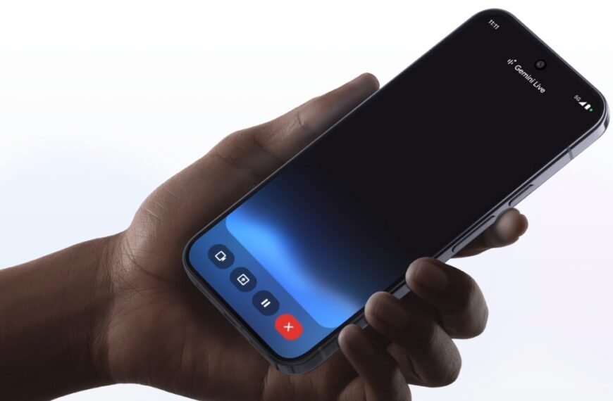 google pixel 10 pro 5g gemini live